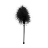 Federkitzler Ouch Black and White Schwarz 27 cm – Ansicht 4