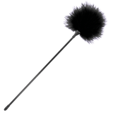 Federkitzler Schwarz 42 cm