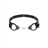 Fesselgürtel Ouch mit Handschellen und Bullet Schwarz 103 cm – Ansicht 4