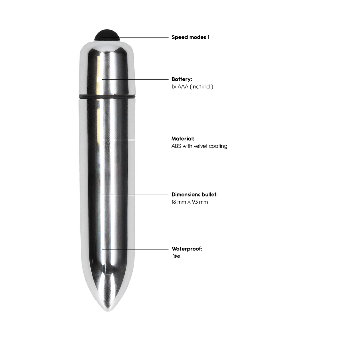 Fesselgürtel Ouch mit Handschellen und Bullet Schwarz 103 cm – Ansicht 7