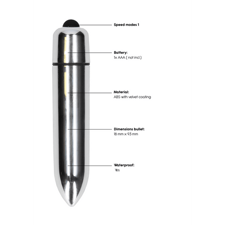 Fesselgürtel Ouch mit Handschellen und Bullet Schwarz 103 cm – Ansicht 7