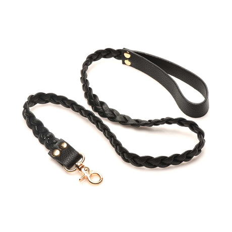 Fesselset Bedroom Bliss Lovers Restraints mit Halsband und Leine PU-Leder in zwei Farben – Ansicht 7