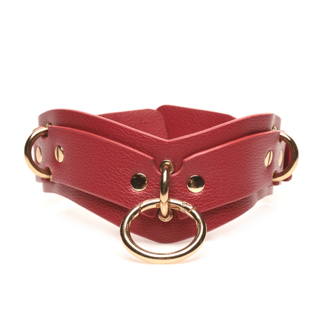 Fesselset Bedroom Bliss Lovers Restraints mit Halsband und Leine PU-Leder in zwei Farben – Ansicht 12