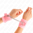 Fesselset Beginner Pelzhandmanschetten Rosa