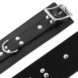 Handschellen aus Kunstleder Schwarz – Ansicht 4