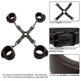 Fesselset Nocturnal Hogtie-Connector verstellbar Schwarz – Ansicht 4
