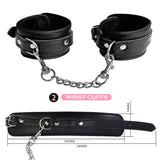 Fesselset Pretty Love BDSM 8-teilig Schwarz – Ansicht 6