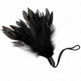 Fesselset Tickle Feathers mit Seilgriff Kunststoffbasis Schwarz
