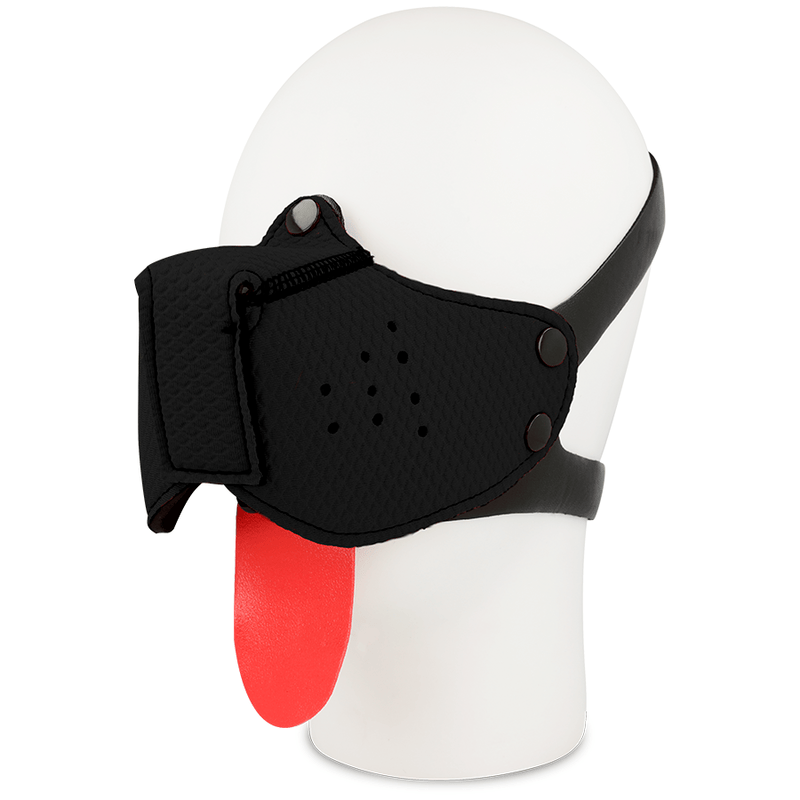 Fetisch-Toy Hunde Maulkorb Schwarz