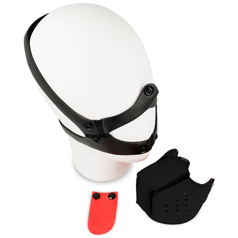 Fetisch-Toy Hunde Maulkorb Schwarz – Ansicht 3