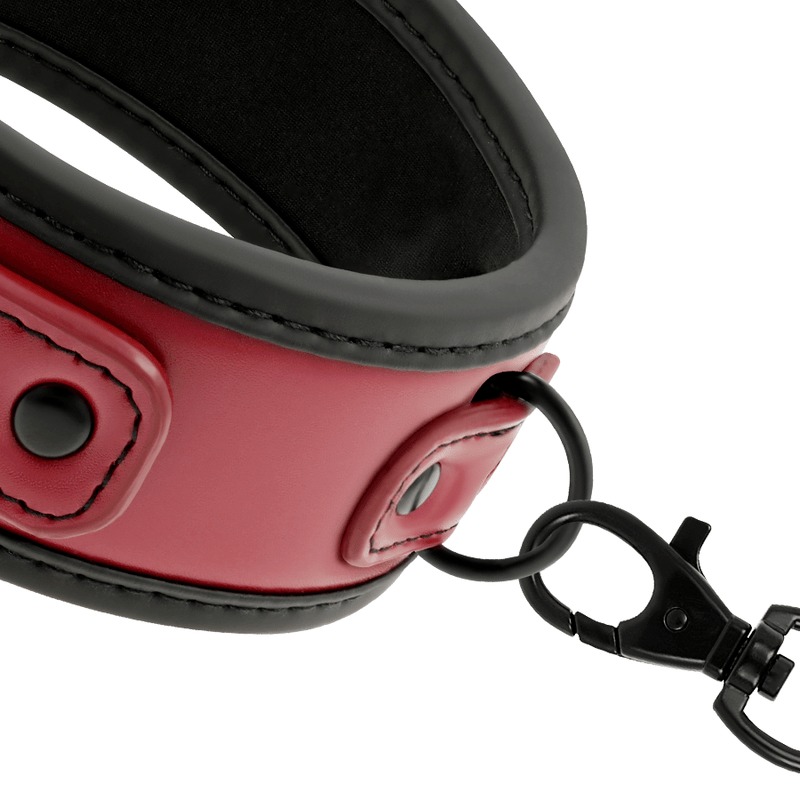 Fetisch-Toy Kettenhalskette mit Neoprenfutter – Ansicht 10