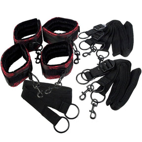 Fetisch-Toy Scandal Bettkrawatten-Set