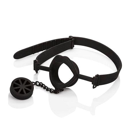 Fetisch-Toy Scandal -Gag mit Schwarzem Silikon-Plug
