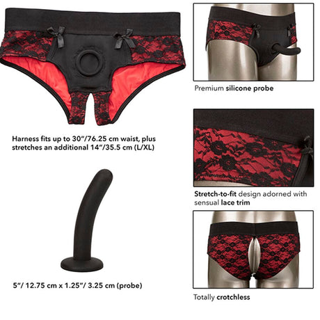 Fetisch-Toy Scandal Set aus Schwimmendem Höschen mit L/XL