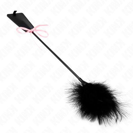 Fetisch-Toy Tickle Feathers mit Rosa Schleife