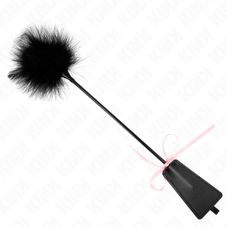 Fetisch-Toy Tickle Feathers mit Rosa Schleife