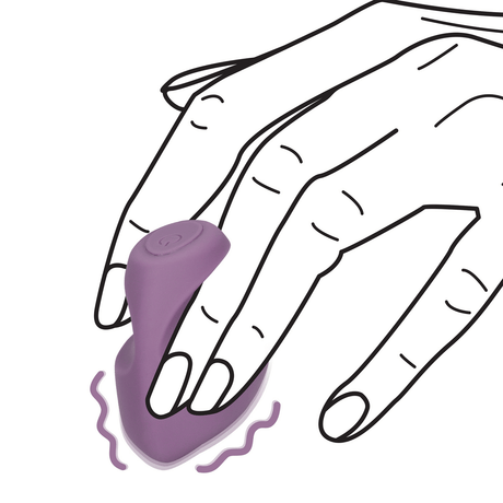 Finger-Vibrator Mystic Purple 3,5 cm