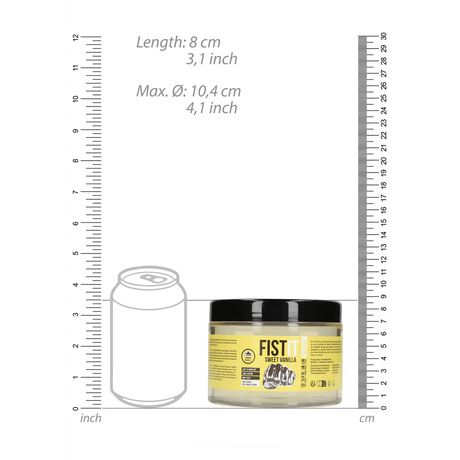 Fisting Anal extra dickflüssig Vanille 500 ml