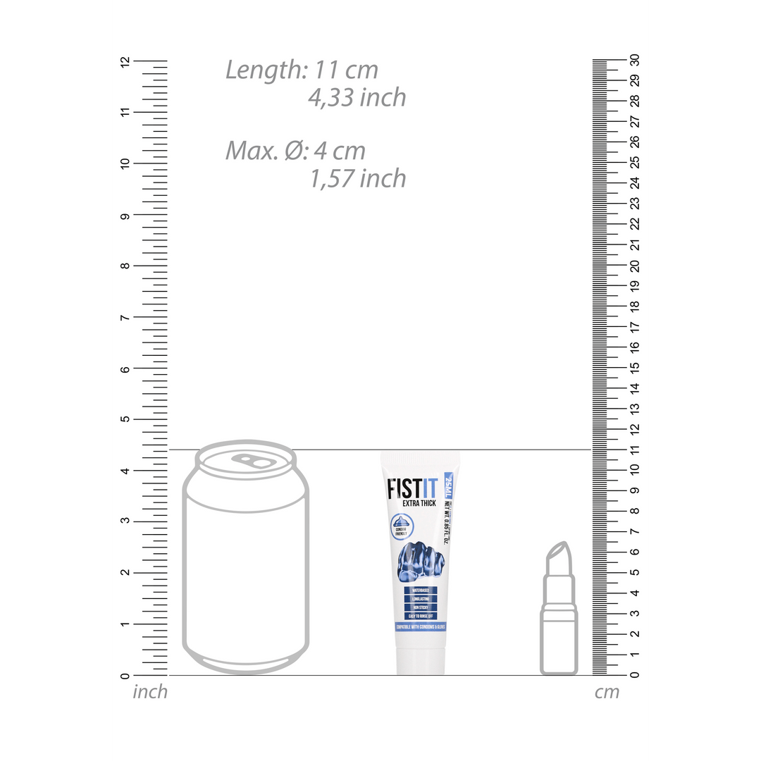 Fisting Anal extra dickflüssiges Gleitmittel 25 ml
