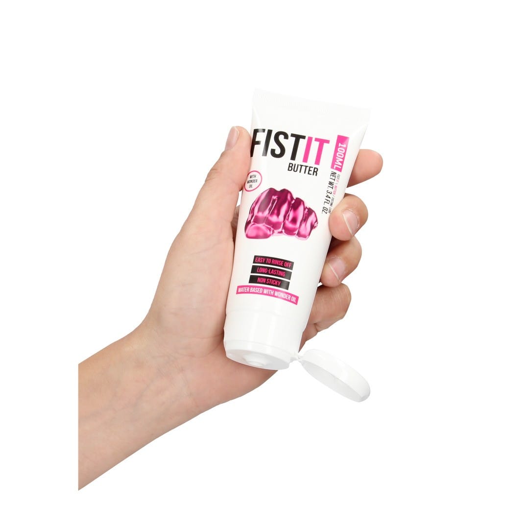 Fisting Anal Gleitbutter auf Wasserbasis Weiß 100 ml
