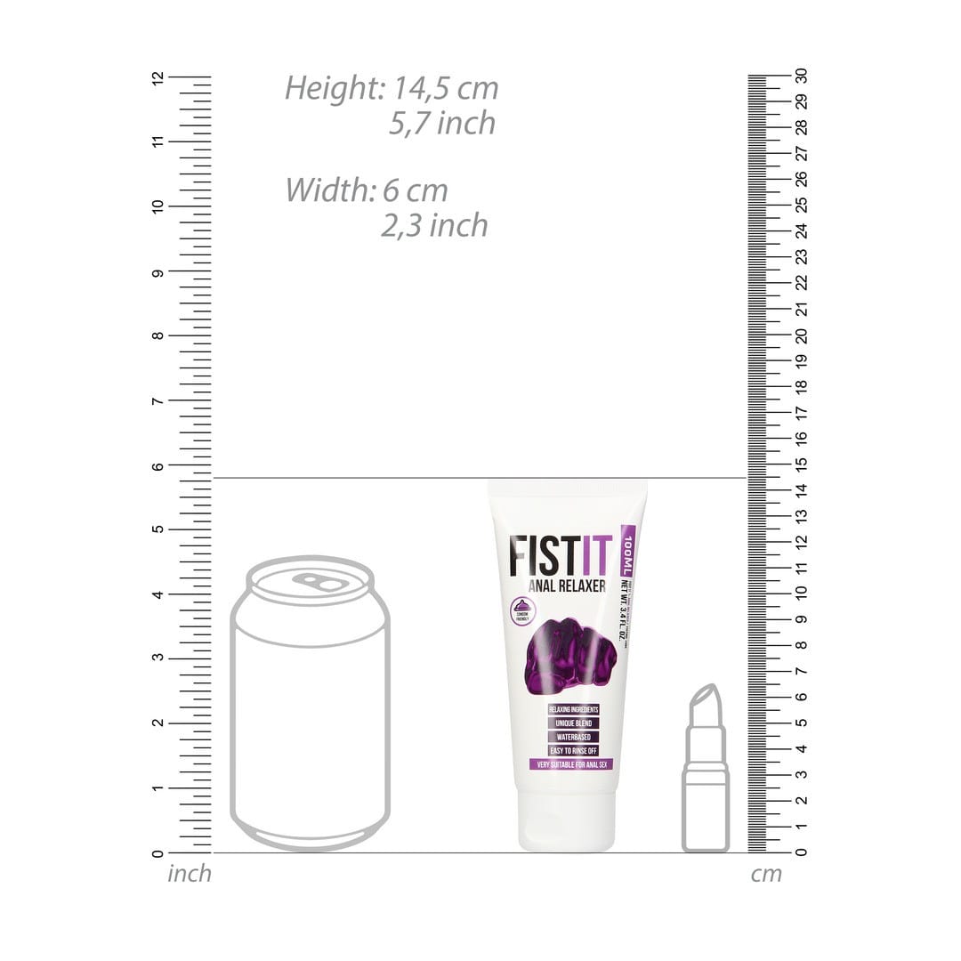 Fisting Anal Gleitgel Anal Relaxer Weiß 100 ml