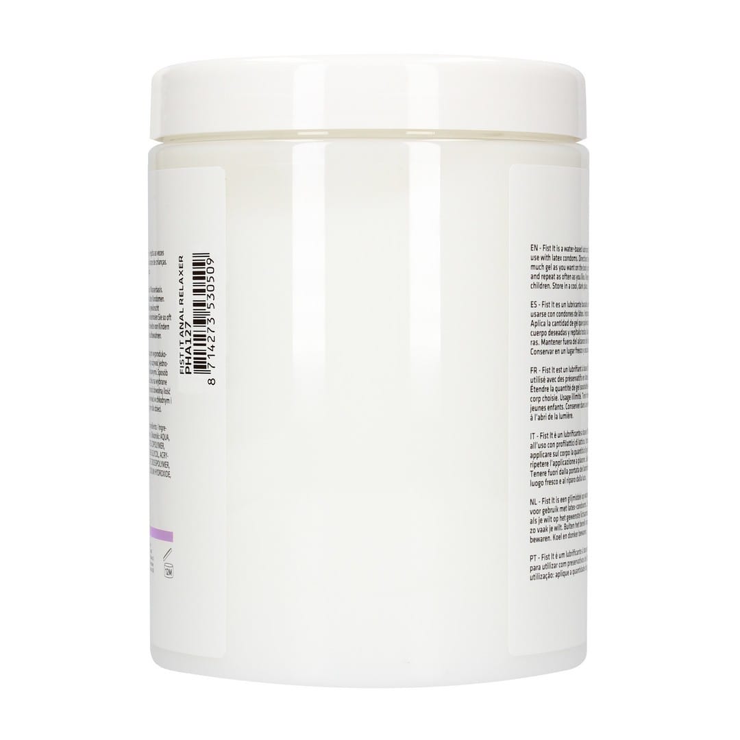 Fisting Anal Gleitgel Anal Relaxer Weiß 1000 ml
