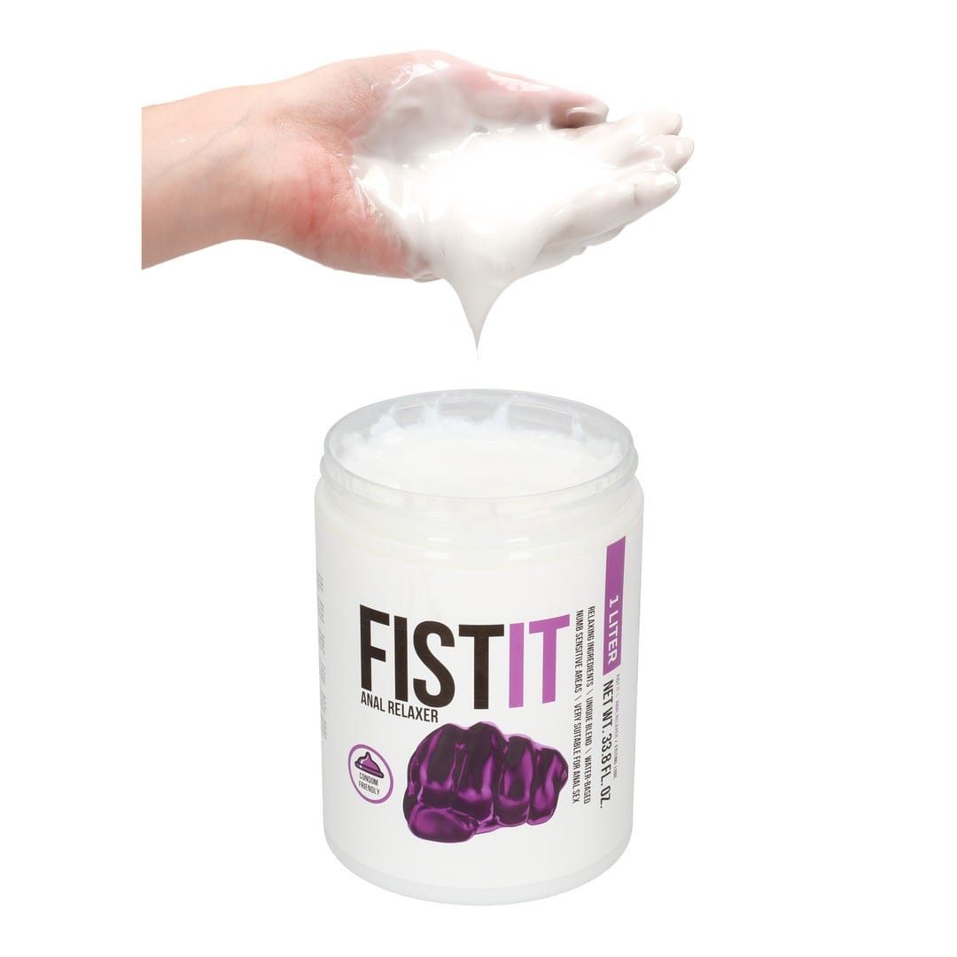 Fisting Anal Gleitgel Anal Relaxer Weiß 1000 ml