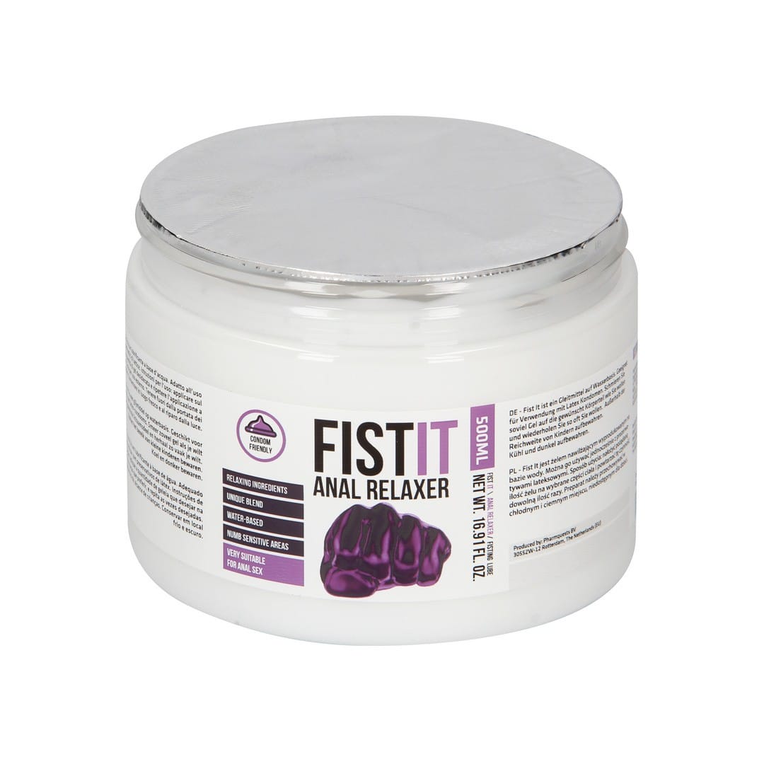 Fisting Anal Gleitgel Anal Relaxer Weiß 500 ml