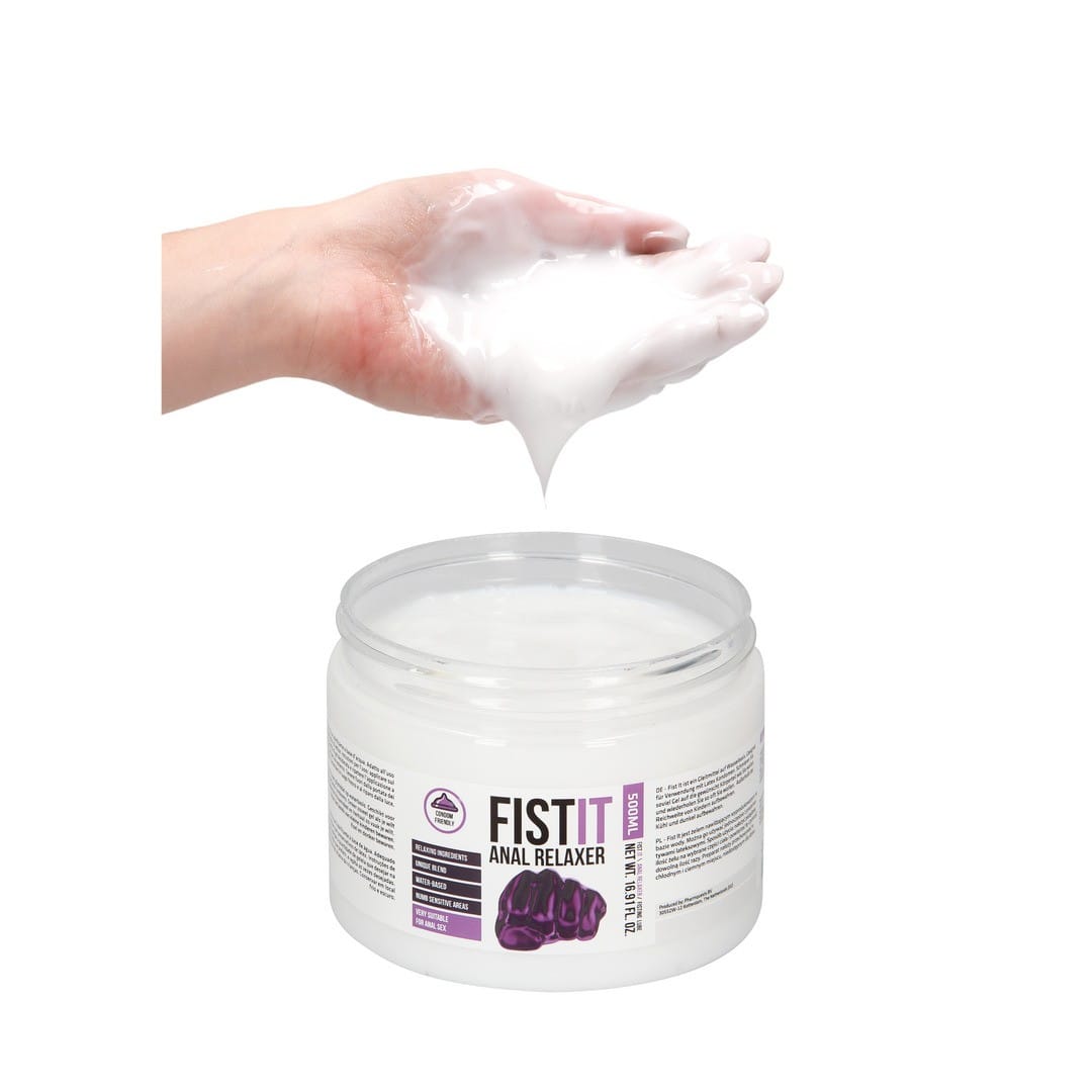 Fisting Anal Gleitgel Anal Relaxer Weiß 500 ml