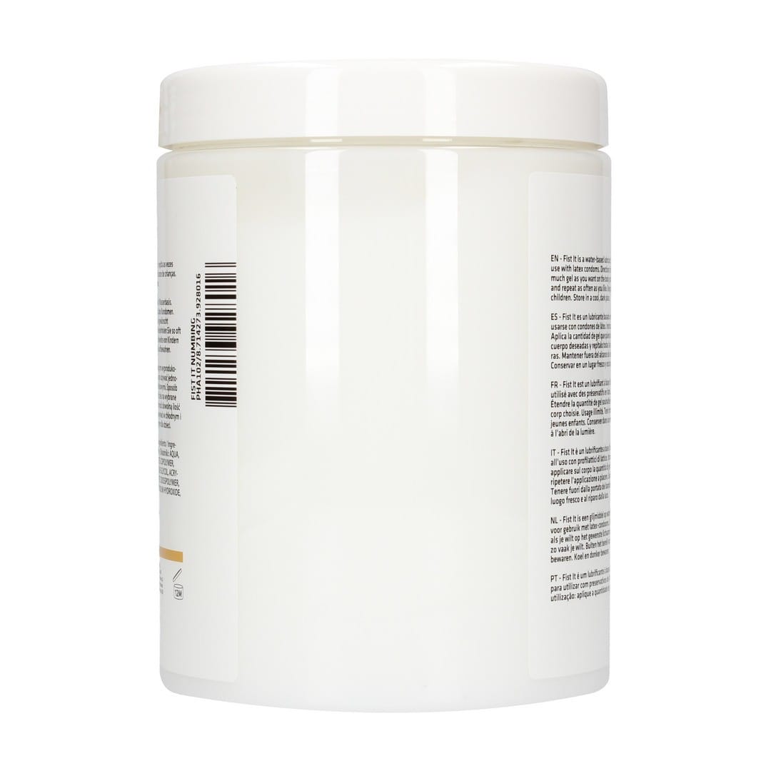Fisting Anal Gleitgel betäubend Weiß 1000 ml