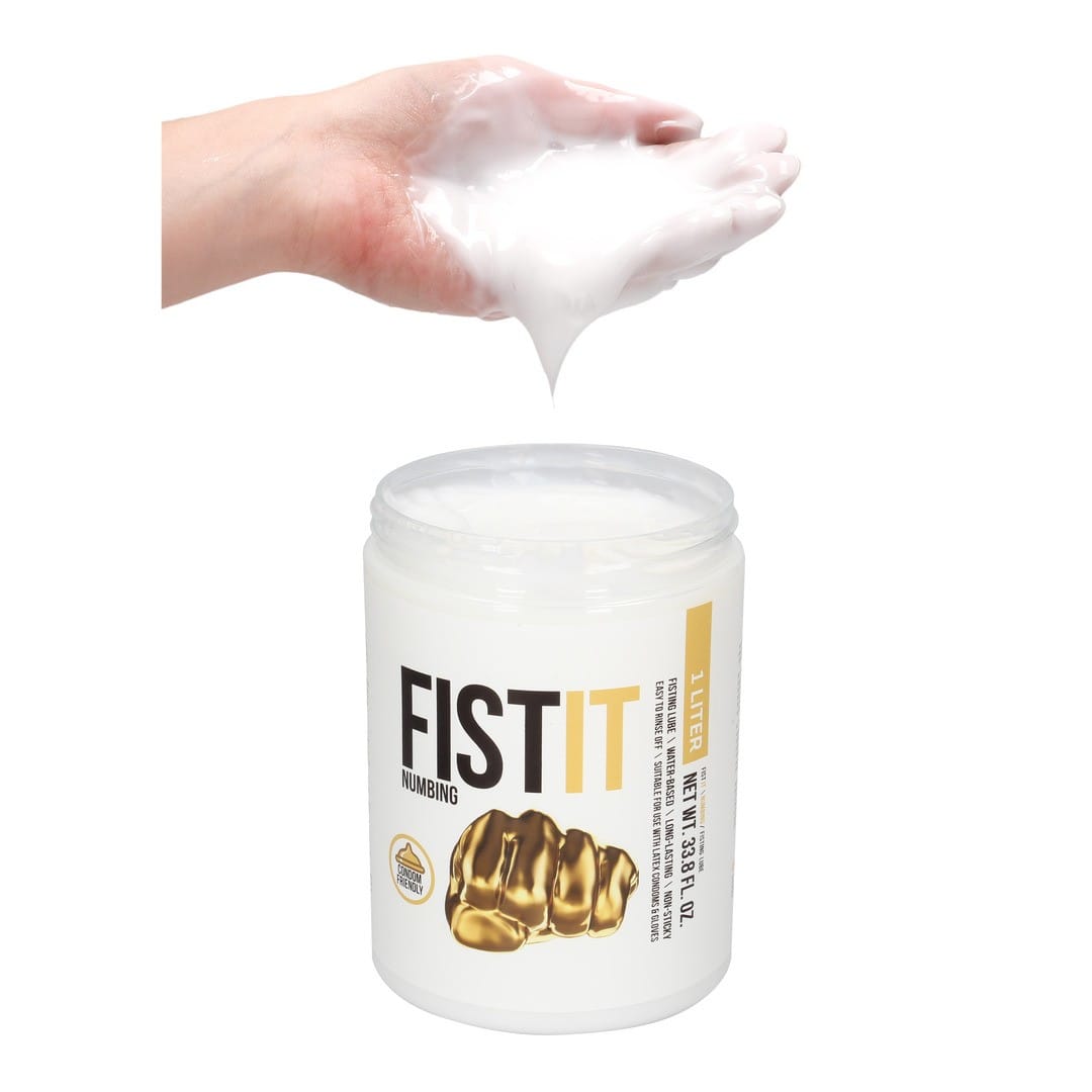 Fisting Anal Gleitgel betäubend Weiß 1000 ml