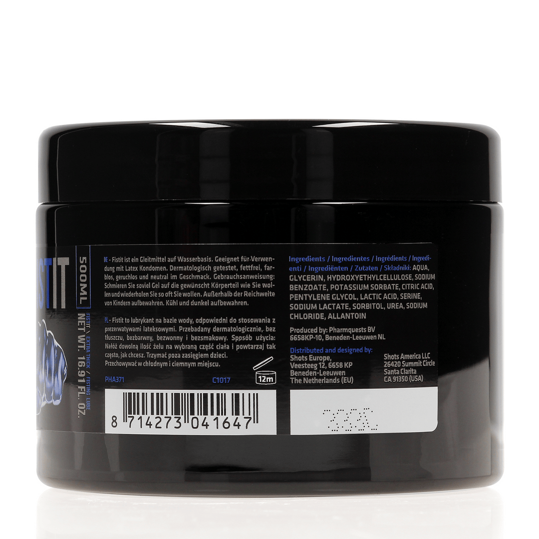 Fisting Anal Gleitgel extra dickflüssig 500 ml