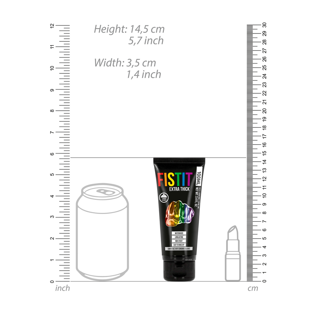 Fisting Anal Gleitgel extra dickflüssig Regenbogen 100 ml