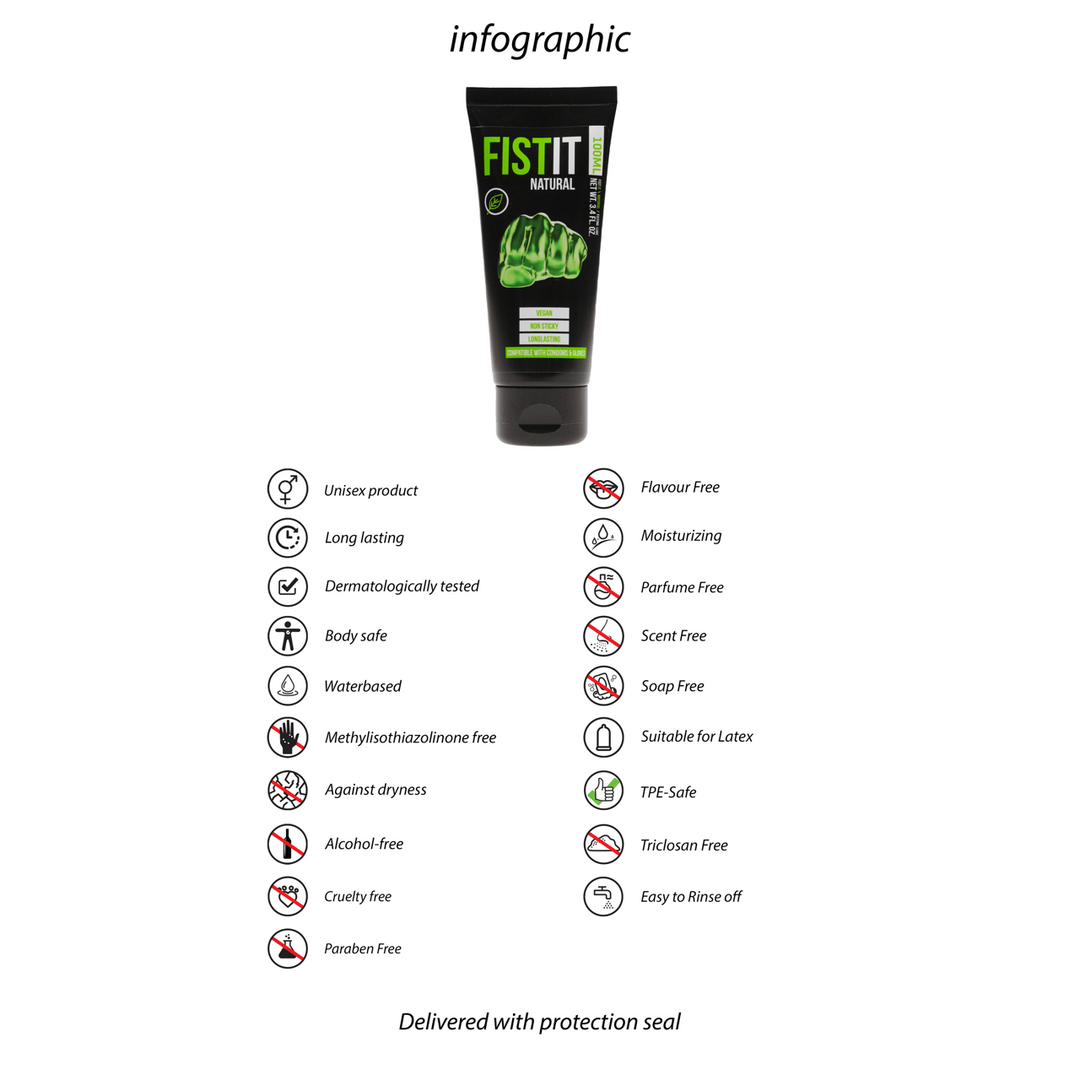 Fisting Anal Gleitgel natürlich wasserbasiert 100 ml