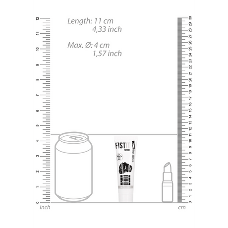 Fisting Anal Gleitgel Sperma-Optik 25 ml