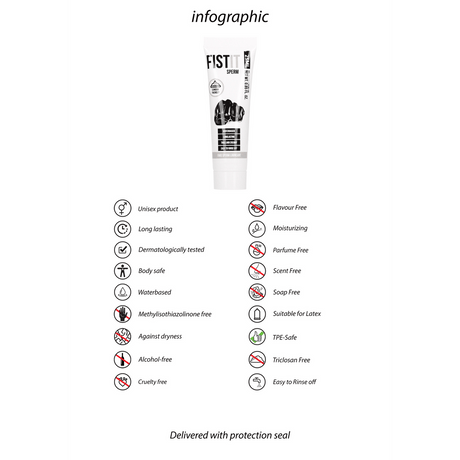 Fisting Anal Gleitgel Sperma-Optik 25 ml – Ansicht 3