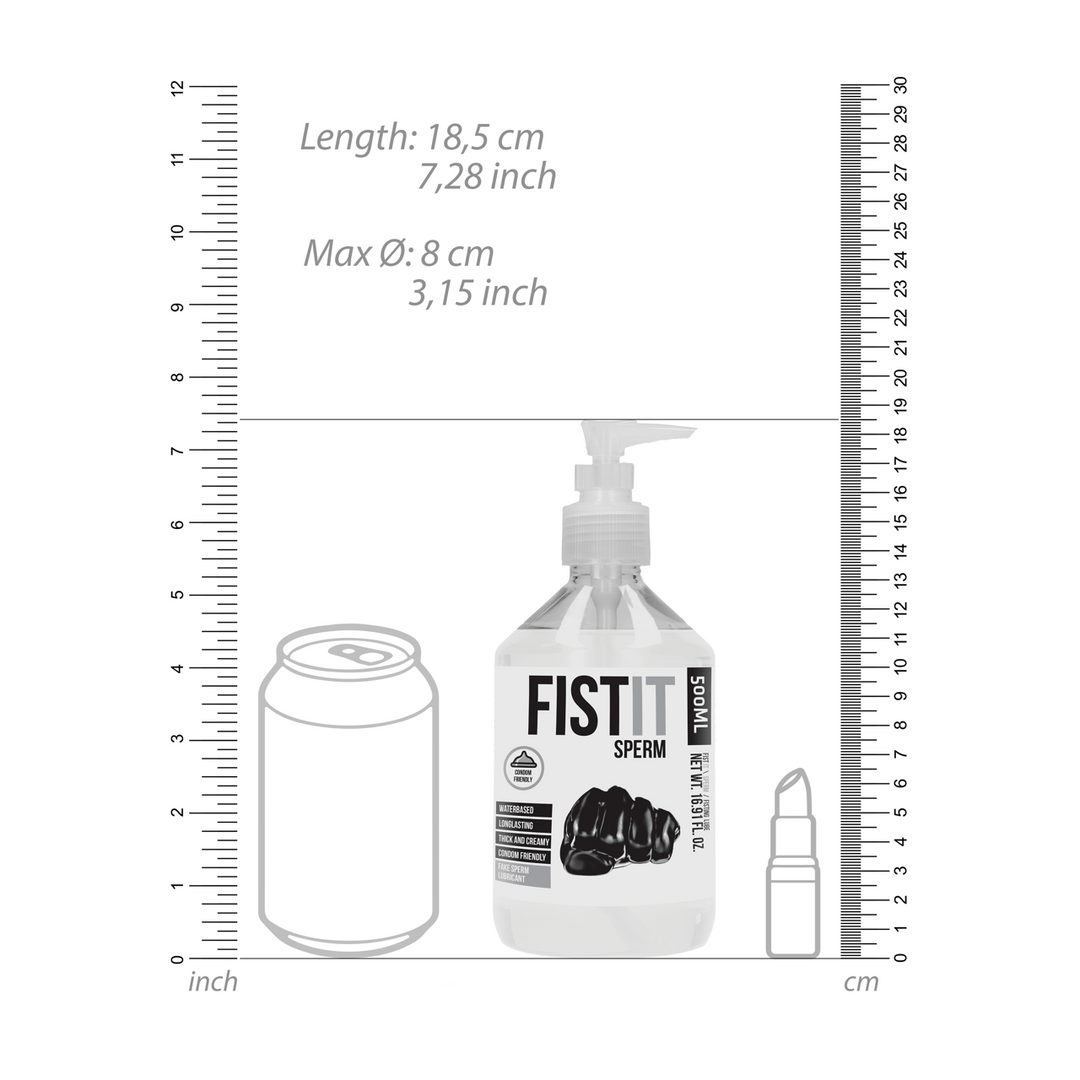 Fisting Anal Gleitgel Sperma-Optik 500 ml