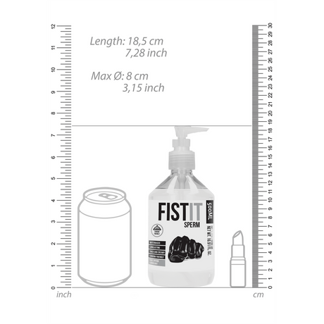 Fisting Anal Gleitgel Sperma-Optik 500 ml