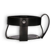 Fisting Anal Gürtelhalter für Gleitgel Schwarz Ø 10,5 cm
