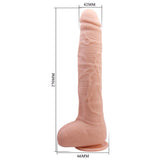 flexibler Realistischer Dildo 28 x 4,2 cm – Ansicht 6