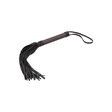 Flogger Ouch Elegant aus Leder und Neopren Grau
