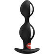 Analplug B-Balls Duo Schwarz 13 x 4 cm
