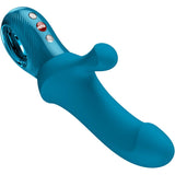 Rabbit-Vibrator Bi Stronic Curve Thrusting Rabbit Pulsators Aquamarine Transparent.1