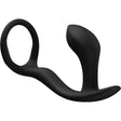 Analplug Bootie Ring Anal Plug Black 14,7 x 2,8 cm