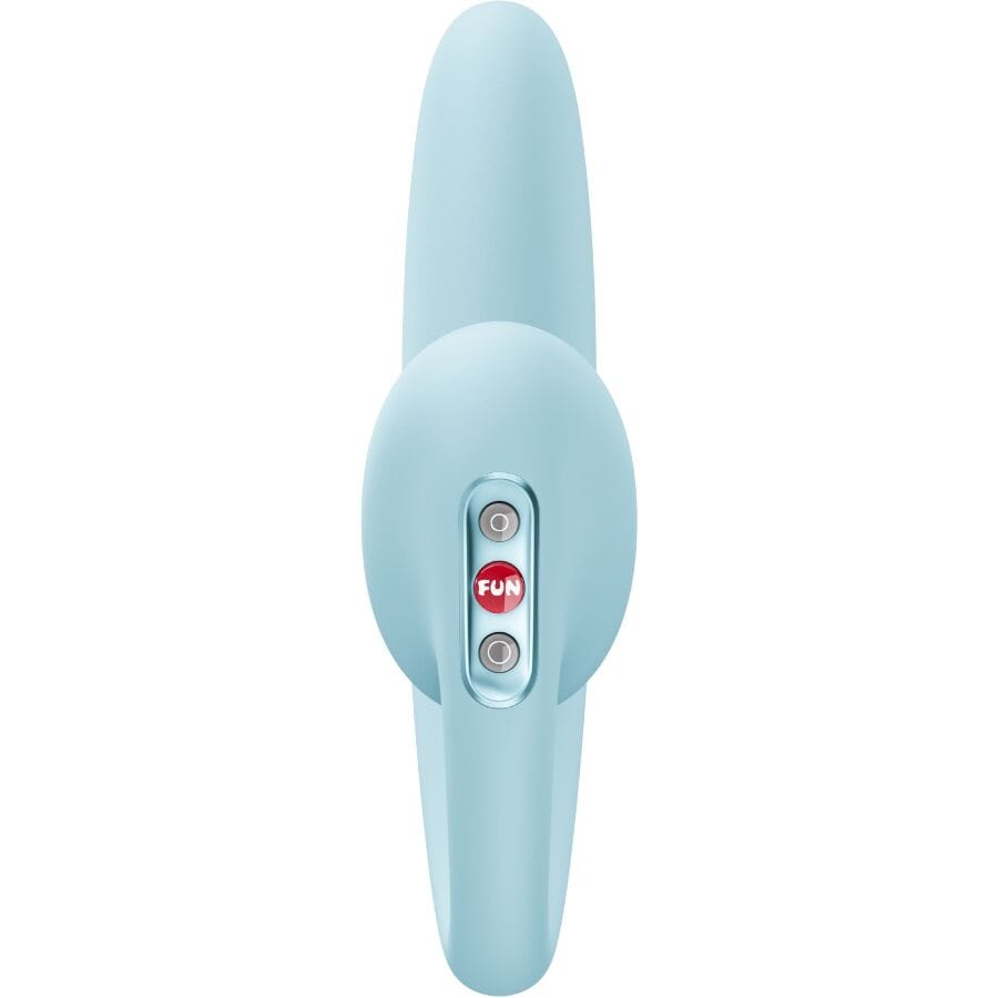 Vibrator Crescendo Einsetzbarer Doppel-Luftpuls- Eisblau.2