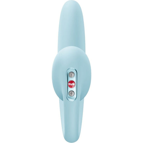 Fun Factory - Crescendo Einsetzbarer Doppel-Luftpuls-Vibrator Eisblau