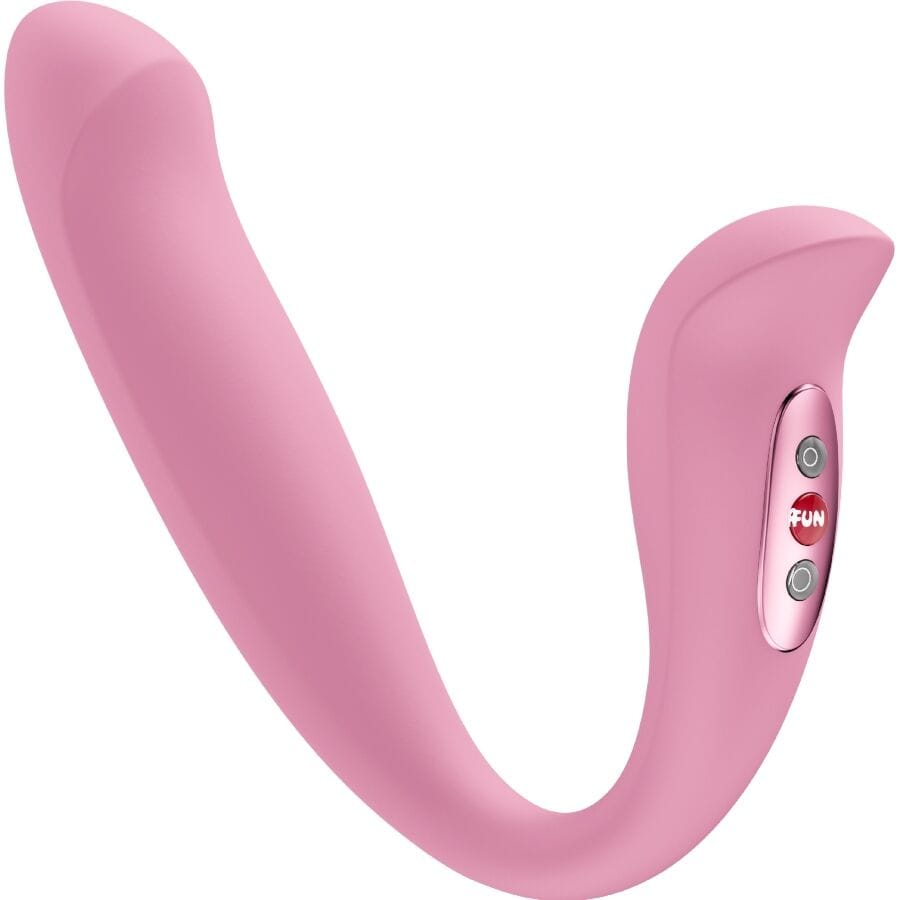 Vibrator Veloce Einsetzbarer Doppel-Luftpuls- Rose 22 cm