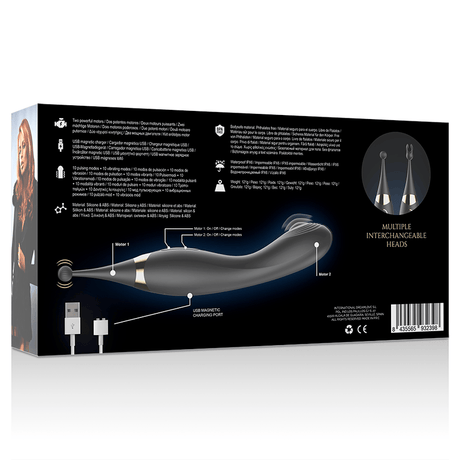 G-Punkt-Vibrator Austauschbarer Klitoresstimulator und Pulsations