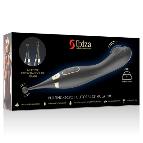 G-Punkt-Vibrator Austauschbarer Klitoresstimulator und Pulsations