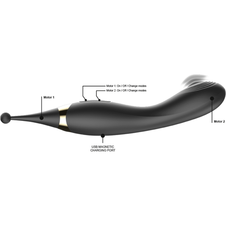 G-Punkt-Vibrator Austauschbarer Klitoresstimulator und Pulsations